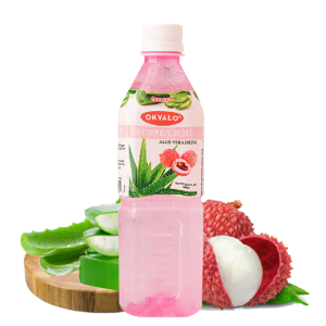 500ML Aloe Vera Drink With Lychee Flavor